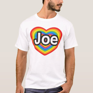 I Liebe Joe. Liebe I Sie Joe. Herz T-Shirt