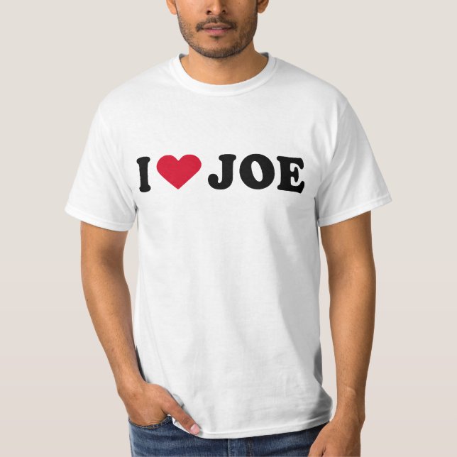 I LIEBE JOE T-Shirt (Vorderseite)
