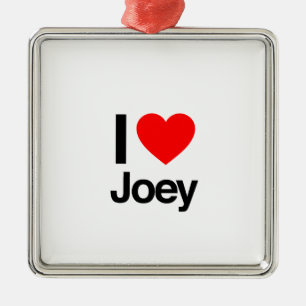 I Liebe Joey Ornament Aus Metall