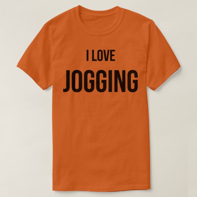 I LIEBE JOGGEN 5 T-Shirt (Design vorne)