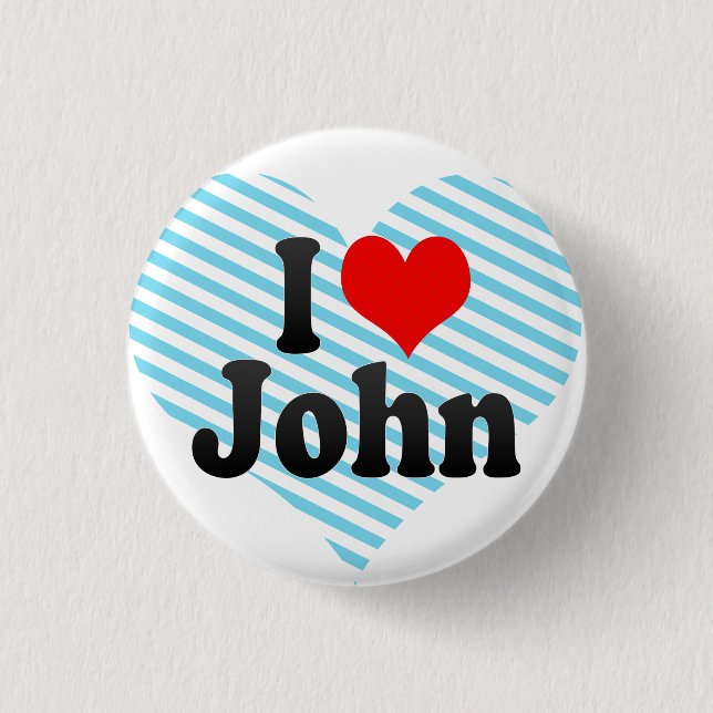 I Liebe John Button (Vorderseite)
