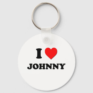 I Liebe Johnny Schlüsselanhänger