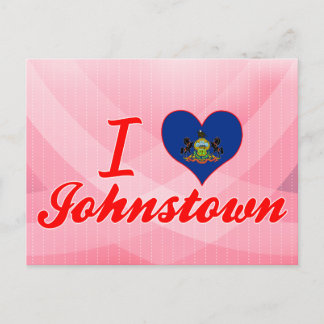 I Liebe Johnstown, Pennsylvania Postkarte