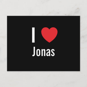 I Liebe Jonas Postkarte