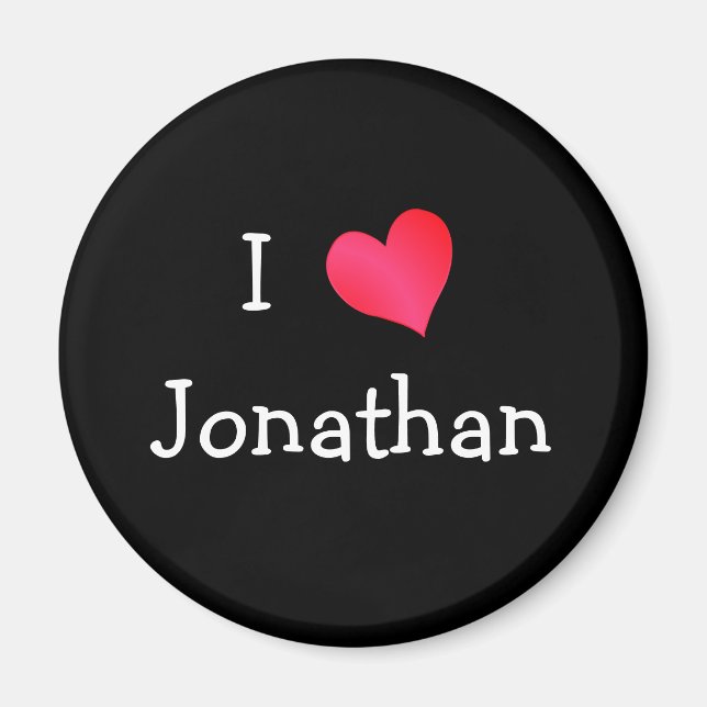 I Liebe Jonathan Magnet (Vorne)