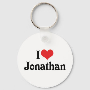 I Liebe Jonathan Schlüsselanhänger