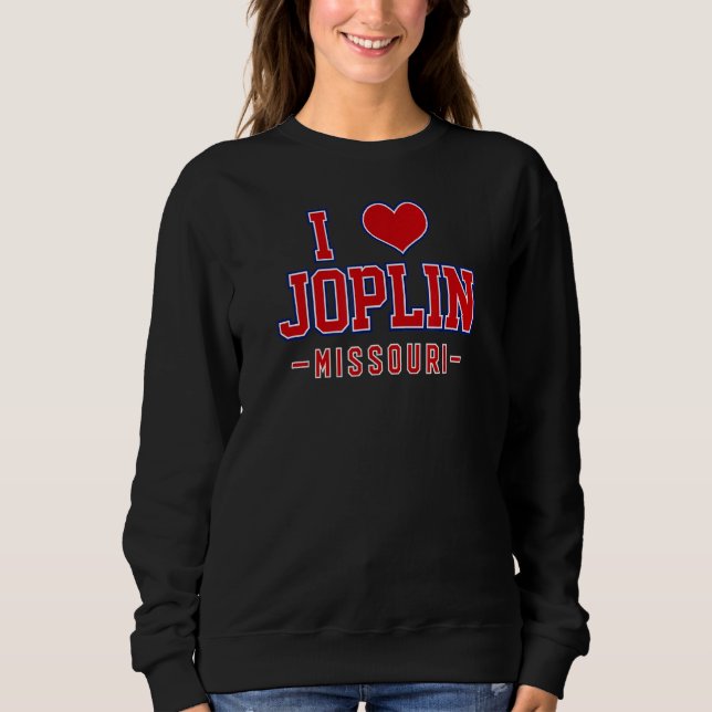 I Liebe Joplin Missouri Sweatshirt (Vorderseite)
