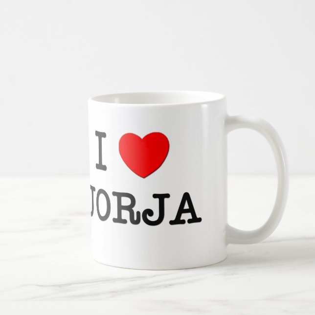 I Liebe Jorja Tasse (Rechts)