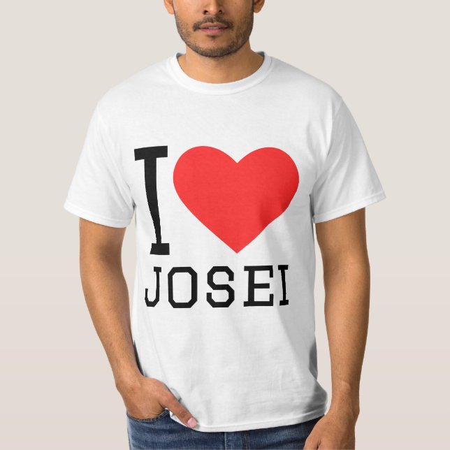 I Liebe Josei T-Shirt (Vorderseite)