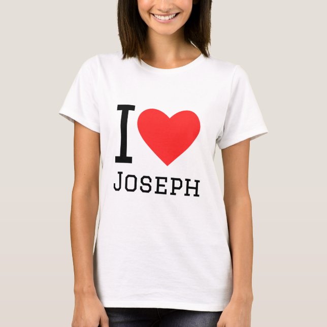 I Liebe joseph T-Shirt (Vorderseite)