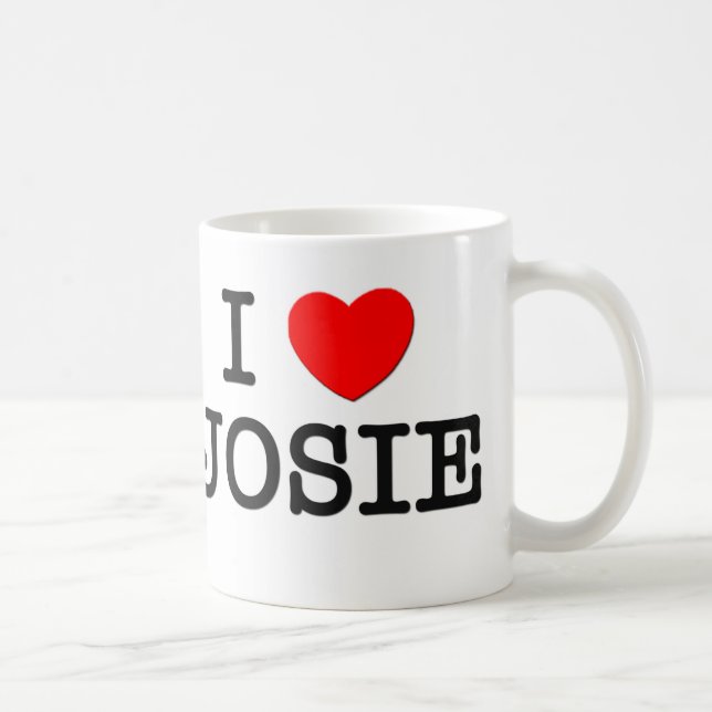 I Liebe Josie Tasse (Rechts)