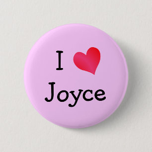 I Liebe Joyce Button
