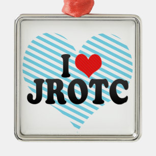 I Liebe JROTC Ornament Aus Metall