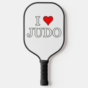 I Liebe Judo Pickleball Schläger