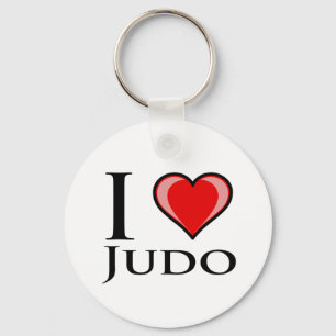 I Liebe-Judo Schlüsselanhänger