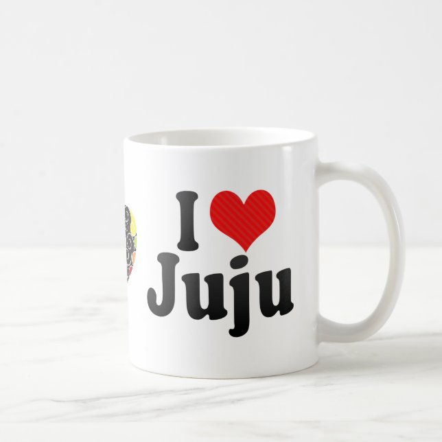 I Liebe Juju Kaffeetasse (Rechts)