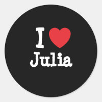 I Liebe Julia Herz T - Shirt