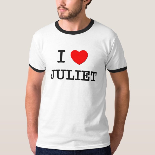 I Liebe Juliet T-Shirt (Vorderseite)