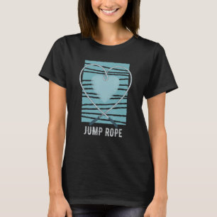 I Liebe Jump Rope I Heart Jumping Rope Jump Skippi T-Shirt