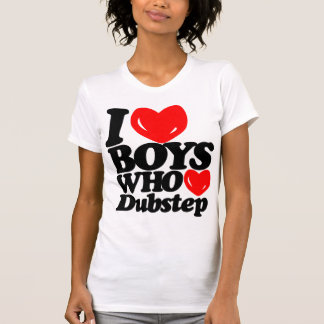 I Liebe-Jungen die Liebe Dubstep (Schwarzes/Rot) T-Shirt