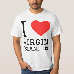 I Liebe Jungfrau Inseln T-Shirt