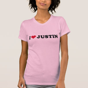 I LIEBE JUSTIN T-Shirt