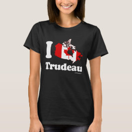 I Liebe Justin Trudeau T-Shirt