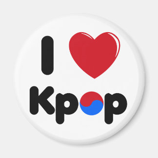 I Liebe-k-Pop-Kühlschrankmagnet Magnet