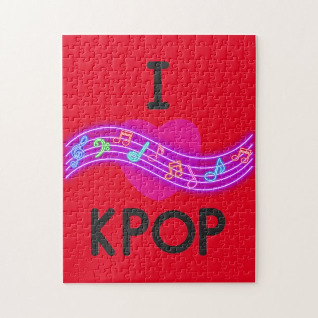 I LIEBE K POP PUZZLE (Vertikal)
