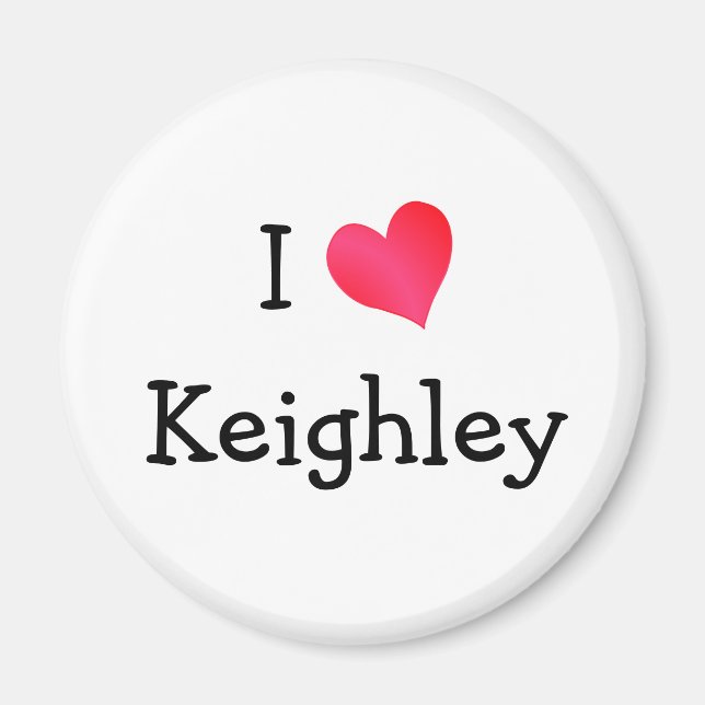 I Liebe Kachley Magnet (Vorne)