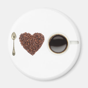 I Liebe-Kaffee 01 Magnet