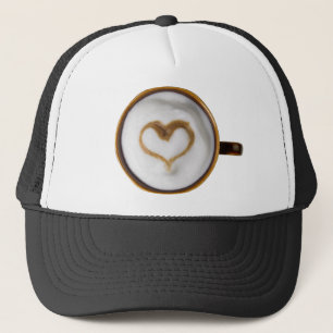 I Liebe Kaffee 03 Truckerkappe