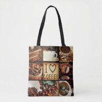 I Liebe-Kaffee-Collage