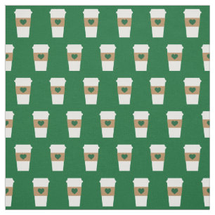 I Liebe Kaffee erhältlich Kaffee Cup Stoff