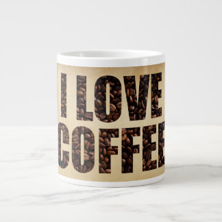 I Liebe Kaffee Jumbo-Tasse