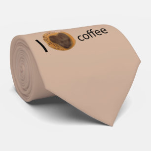 I Liebe Kaffee Krawatte