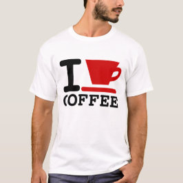 I LIEBE-KAFFEE T-Shirt