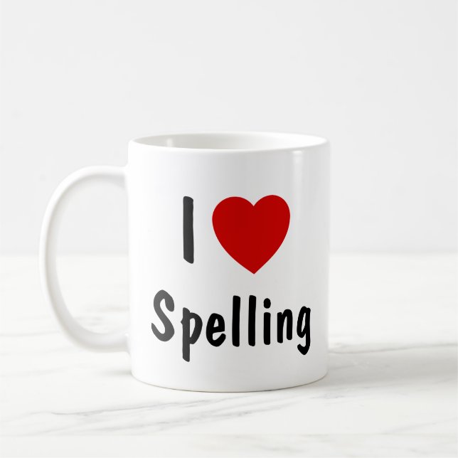 I Liebe Kaffeetasse (Links)