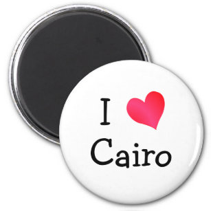 I Liebe Kairo Magnet