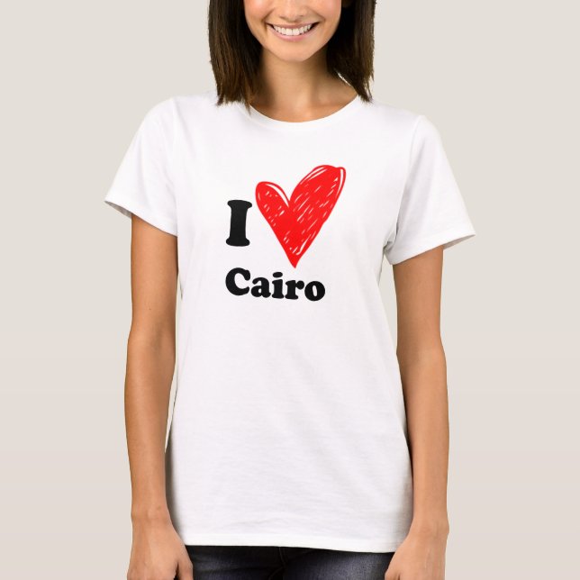 I Liebe Kairo T-Shirt (Vorderseite)