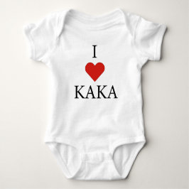 I LIEBE KAKA Baby Bodysuit Strampler