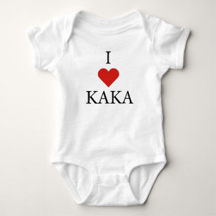 I LIEBE KAKA Baby Bodysuit Strampler