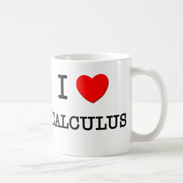 I Liebe KALKÜL Tasse (Rechts)