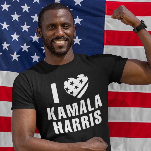 I Liebe Kamala Harris T-Shirt (Von Creator hochgeladen)