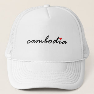 I Liebe Kambodscha Truckerkappe
