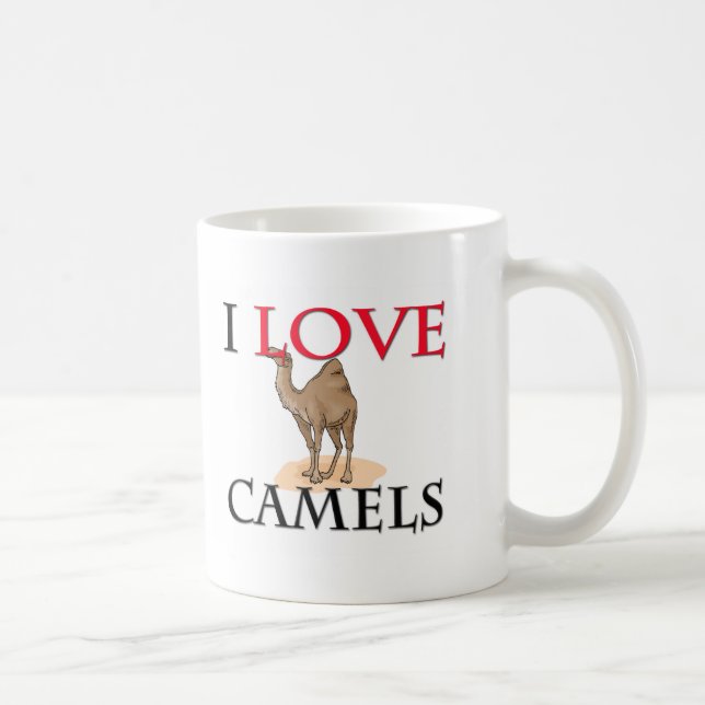 I Liebe-Kamele Kaffeetasse (Rechts)