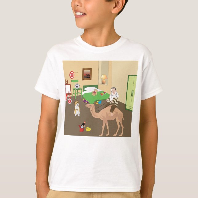 I Liebe Kamele T-Shirt (Vorderseite)