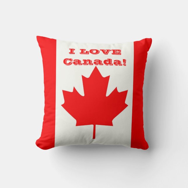 I Liebe Kanada! Kissen (Vorderseite)