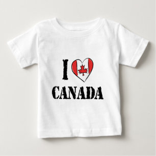 I Liebe-Kanada-T-Shirt Baby T-shirt