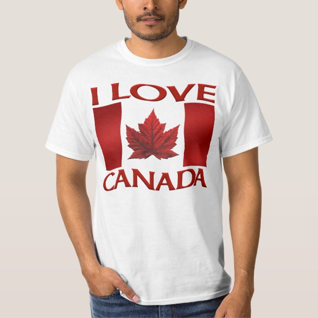I Liebe Kanada T - Shirt Value Souvenir Kanada Shi (Vorderseite)